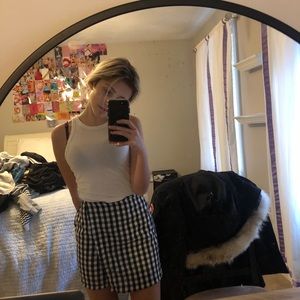 GINGHAM SKIRT